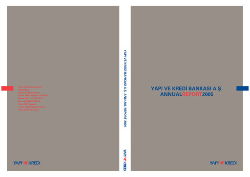 Thumbnail Yapı Kredi
 Annual Report 2005