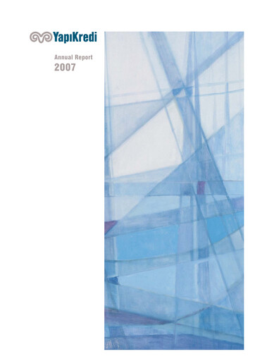 Thumbnail Yapı Kredi
 Annual Report 2007