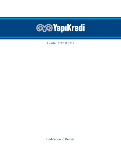 Thumbnail Yapı Kredi
 Annual Report 2011