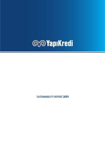 Thumbnail Yapı Kredi
 Sustainability Report 2011