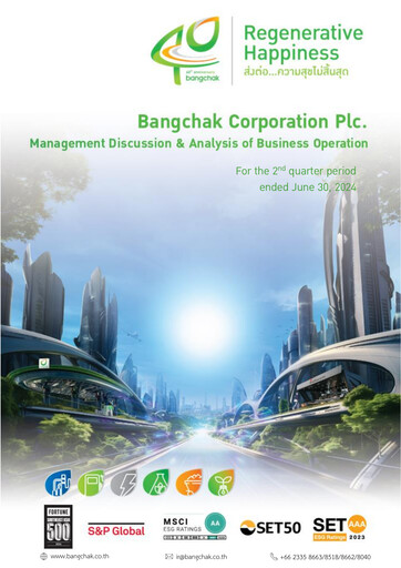 Thumbnail Bangchak Corporation Financial Report 2024-q2