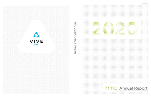 Thumbnail HTC Corporation Annual Report 2020
