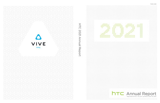 Thumbnail HTC Corporation Annual Report 2021