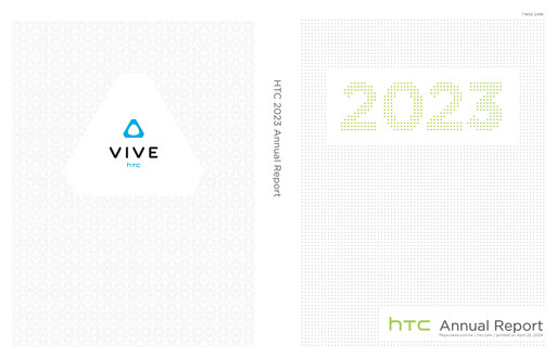 Thumbnail HTC Corporation Annual Report 2023