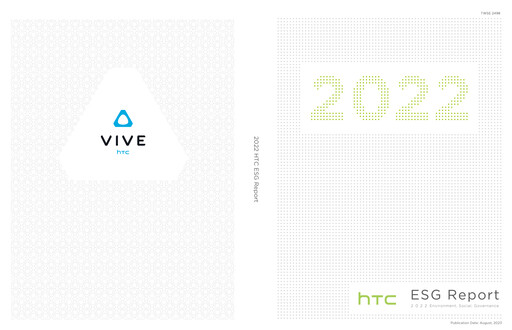 Thumbnail HTC Corporation ESG Report 2022