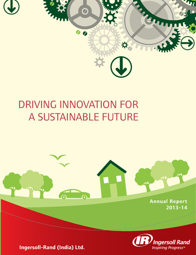 Thumbnail Ingersoll Rand India Annual Report 2013-2014
