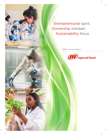 Thumbnail Ingersoll Rand India Annual Report 2020