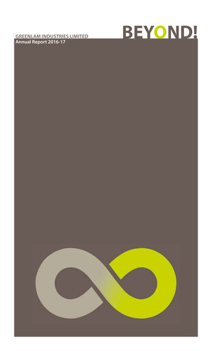 Thumbnail Greenlam Industries
 Annual Report 2016-2017