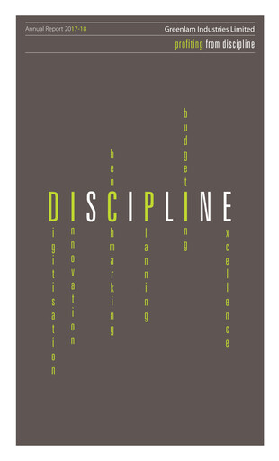 Thumbnail Greenlam Industries
 Annual Report 2017-2018