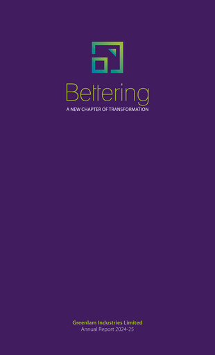 Thumbnail Greenlam Industries
 Annual Report 2024-2025