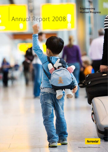 Thumbnail Ferrovial Annual Report 2008