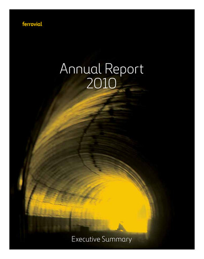 Thumbnail Ferrovial Annual Report 2010