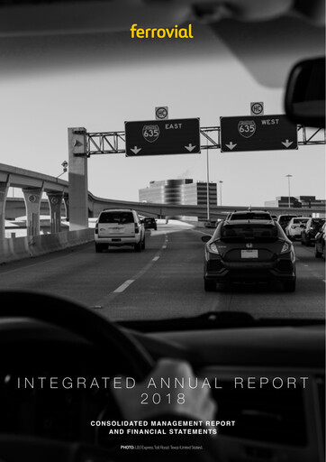 Thumbnail Ferrovial Annual Report 2018