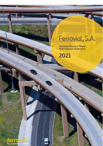 Vorschaubild Ferrovial Finanzmitteilung 2021