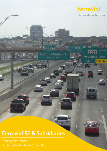 Vorschaubild Ferrovial Quartalsbericht 2023-q3