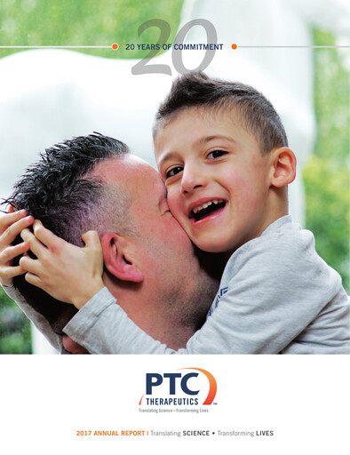 Thumbnail PTC Therapeutics
 Annual Report 2017