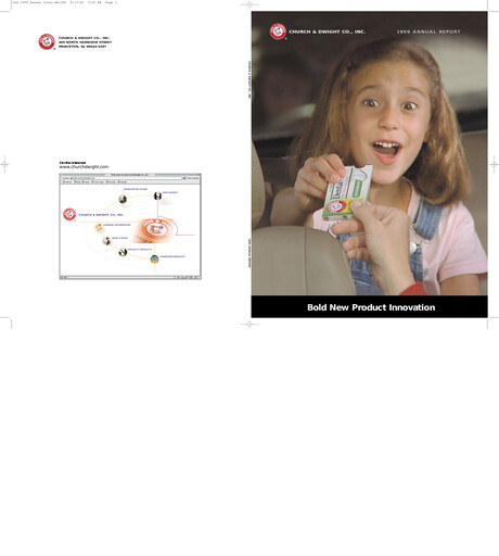 Thumbnail Church & Dwight
 Annual Report 1999