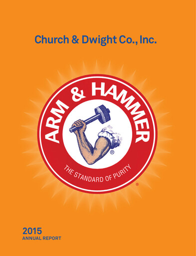 Thumbnail Church & Dwight
 Annual Report 2015