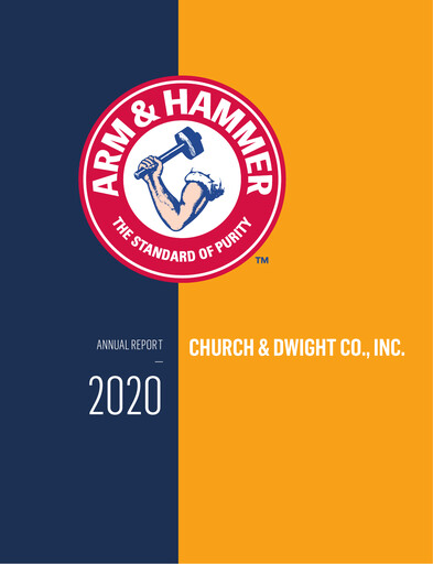 Thumbnail Church & Dwight
 Annual Report 2020