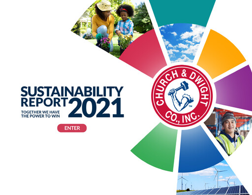 Thumbnail Church & Dwight
 Sustainability Report 2021