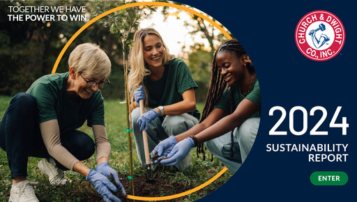 Thumbnail Church & Dwight
 Sustainability Report 2024