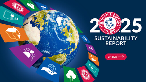 Thumbnail Church & Dwight
 Sustainability Report 2025