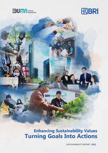 Thumbnail Bank Rakyat Indonesia
 Sustainability Report 2022