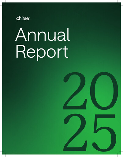 Thumbnail Chime Financial Annual Report 2025