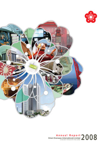 Vorschaubild Orient Overseas Container Line Jahresbericht 2008