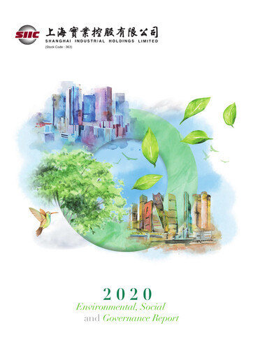 Vorschaubild Shanghai Industrial Holdings Limited ESG-Bericht 2020