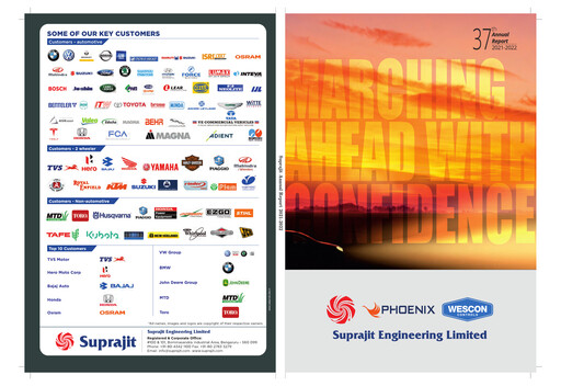 Miniature Suprajit Engineering

 Rapport annuel 2021-2022