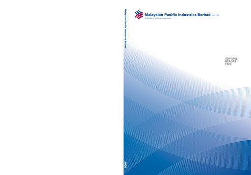 Thumbnail Malaysian Pacific Industries Annual Report 2008-2009