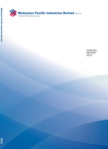 Thumbnail Malaysian Pacific Industries Annual Report 2009-2010