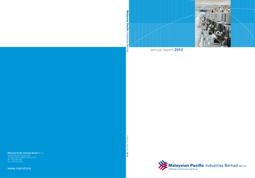 Thumbnail Malaysian Pacific Industries Annual Report 2011-2012