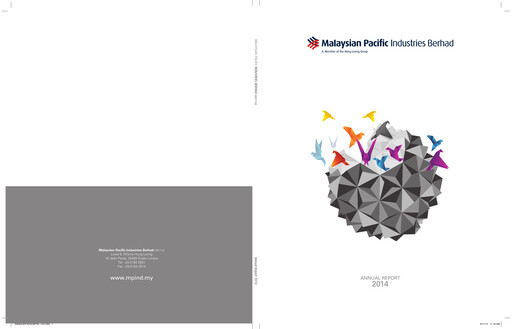 Thumbnail Malaysian Pacific Industries Annual Report 2013-2014