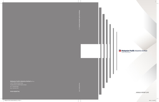 Thumbnail Malaysian Pacific Industries Annual Report 2014-2015