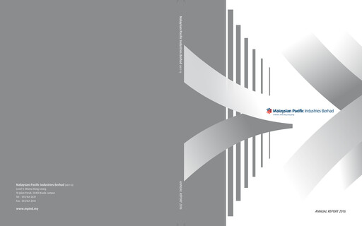 Thumbnail Malaysian Pacific Industries Annual Report 2015-2016