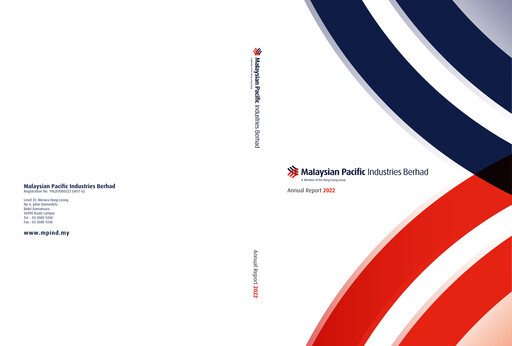 Thumbnail Malaysian Pacific Industries Annual Report 2021-2022