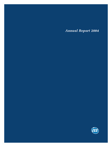 Thumbnail ISS A/S Annual Report 2004