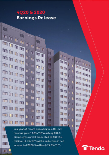 Thumbnail Construtora Tenda S.A. Quarterly Report 2020-q4