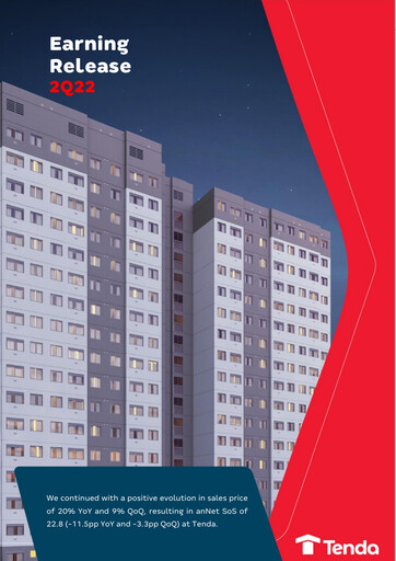 Thumbnail Construtora Tenda S.A. Quarterly Report 2022-q2