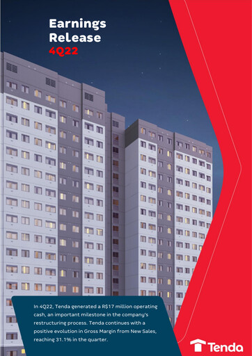 Thumbnail Construtora Tenda S.A. Quarterly Report 2022-q4