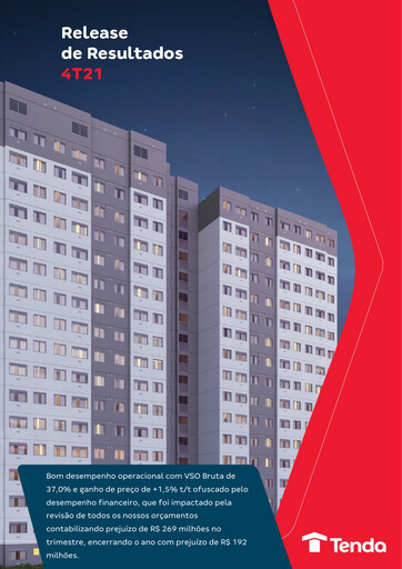 Thumbnail Construtora Tenda S.A. Quarterly Report 2021-q4
