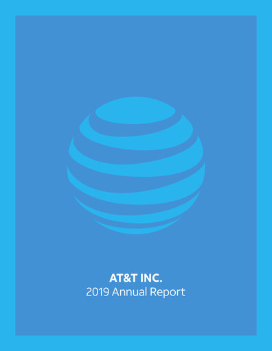 Thumbnail AT&T Annual Report 2019
