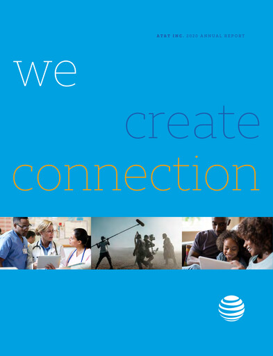 Thumbnail AT&T Annual Report 2020