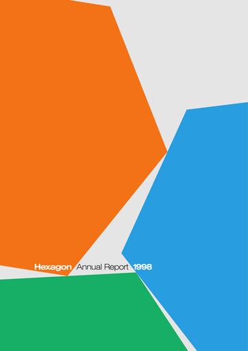Thumbnail Hexagon AB Annual Report 1998