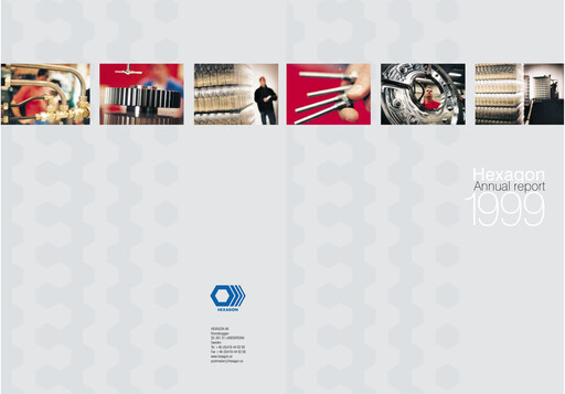 Thumbnail Hexagon AB Annual Report 1999
