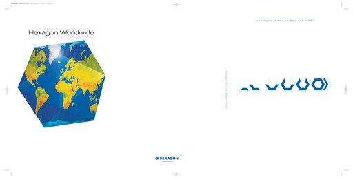 Thumbnail Hexagon AB Annual Report 2001