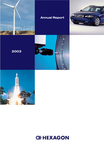 Thumbnail Hexagon AB Annual Report 2003