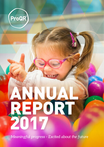 Miniature ProQR Rapport annuel 2017